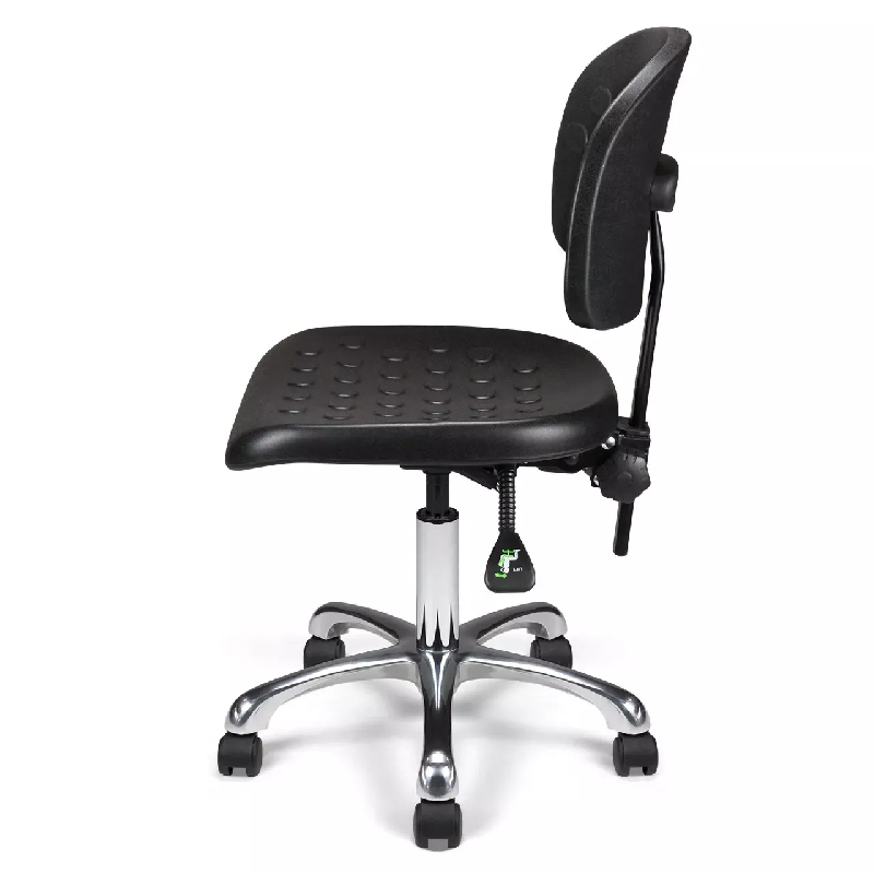 Siège technique polyuréthane asynchrone So Monza - roulettes, accoudoirs réglables 3D, garantie 3 ans_2