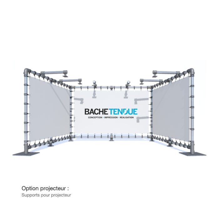 Stand en U réglable - Bâche Tendue - So-Stand_2