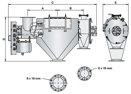 Rotary - tamis et tamiseurs alimentaires - anutec gmbh - en inox 304 et 316_2