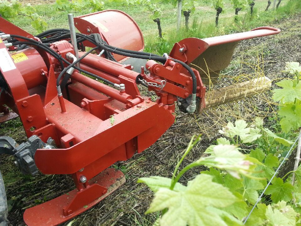 Épampreuse mécanique S 92 simple - Bechamatic - largeur min 1,20 m - châssis télescopique 1.80 à 3 m_3