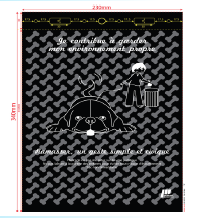 Sachets a dechets canins 15µ 23x31cm 1 liasses de 100_2