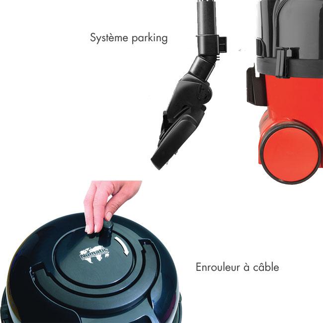Aspirateur de bureau E90021-f - easypro - HENRY rouge 200 - moteur 620W - Numatic_2