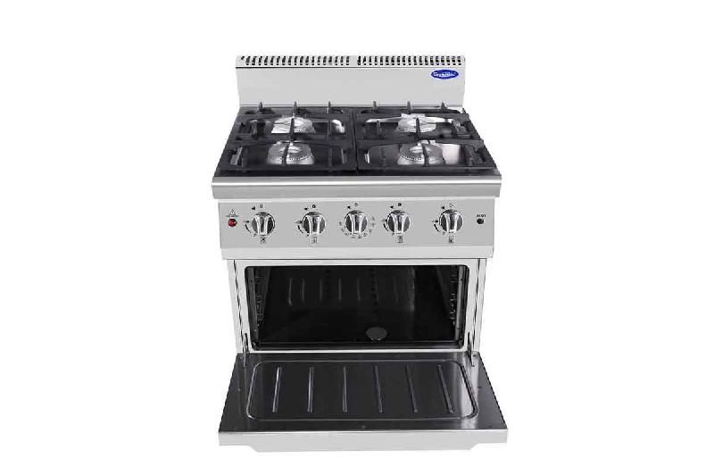 Feux vifs sur four gaz 4 feux et 1 four P 700 AT7G4BO-2 Atosa_2