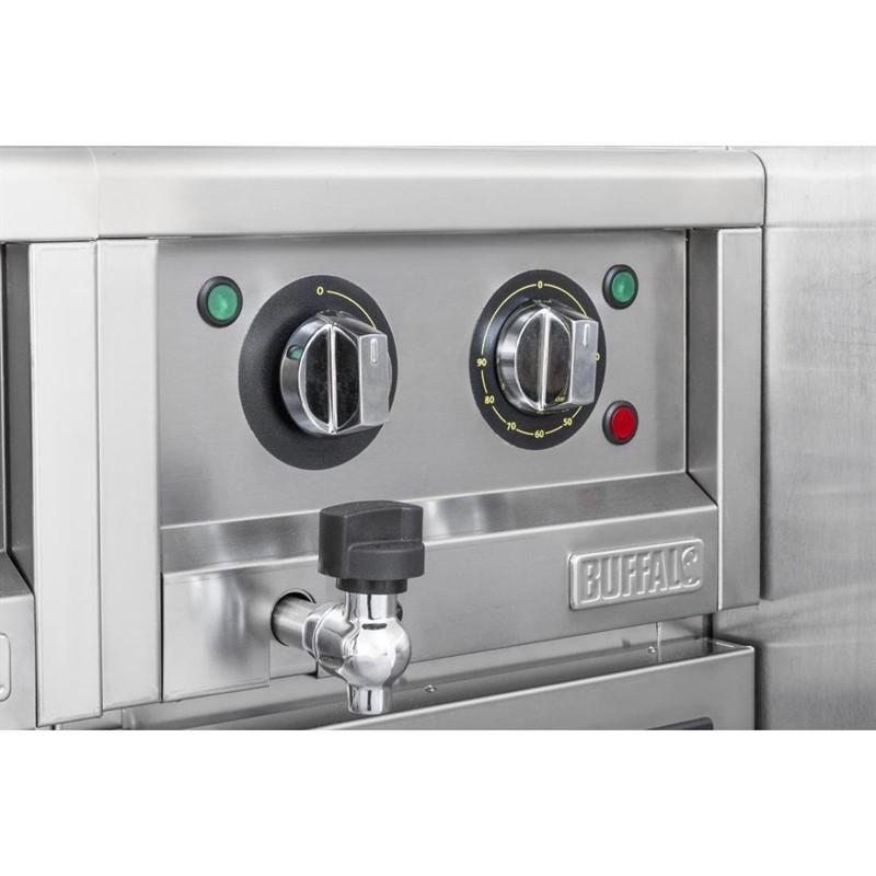 Bain-marie électrique - 1x GN 1/1 - avec robinet de vidange - série 600 | Buffalo_2