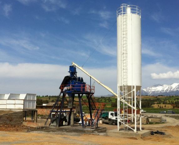 Équipement ROMETA pour mélange homogène de béton sec et mou
