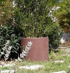 Jardinière de ville pot rondo - Polyéthylène rotomoulé haute densité - 3 tailles disponibles avec option support acier_2