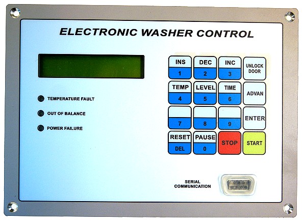 Machine à laver professionnelle 30 kg - robuste et fiable - essorage 400 à 500 tr/min - programmable pas à pas_2