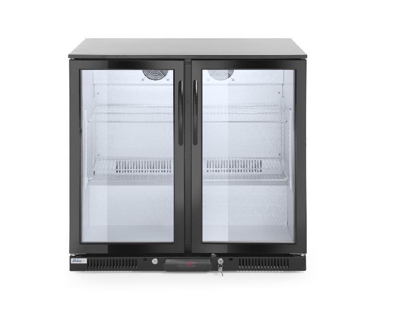 Arrière de bar réfrigéré 2portes battantes 180L ARKTIC HENDI_2