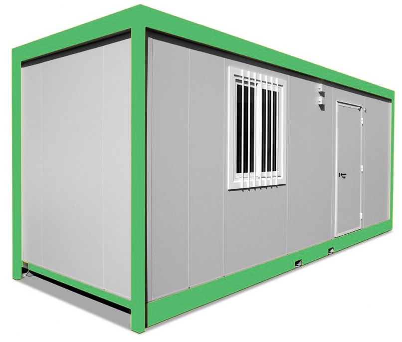 Bungalow monobloc/démontable - 2,00m x 2,44m x 2,15m (int) / 2,45m (ext) - Acier galvanisé et panneaux sandwich_2