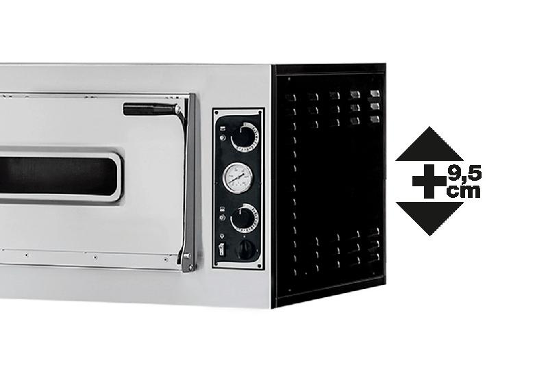 Four à pizza électrique 4 pizzas Ø 40 cm TRAYS 4 ALTO Prismafood_2