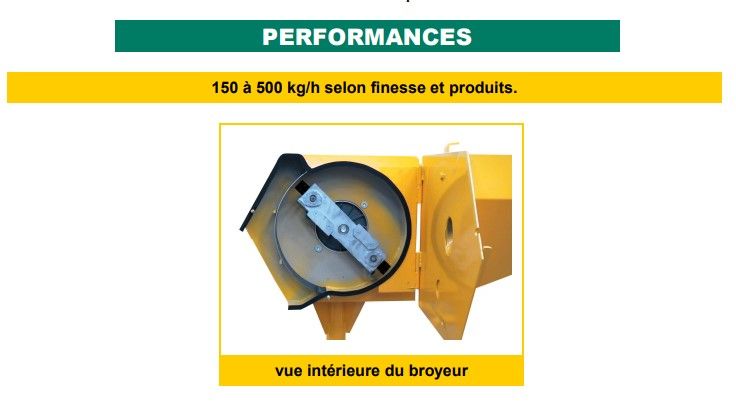 Broyeur Farmi - broyeurs et concasseurs alimentaires - Electra 90 kg - pour céréales et épis de maïs_2