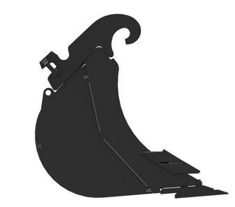 Godet d'excavation-mini-pelle - caterpillar finance france - 400 mm (16 in) - poids 230 kg_2