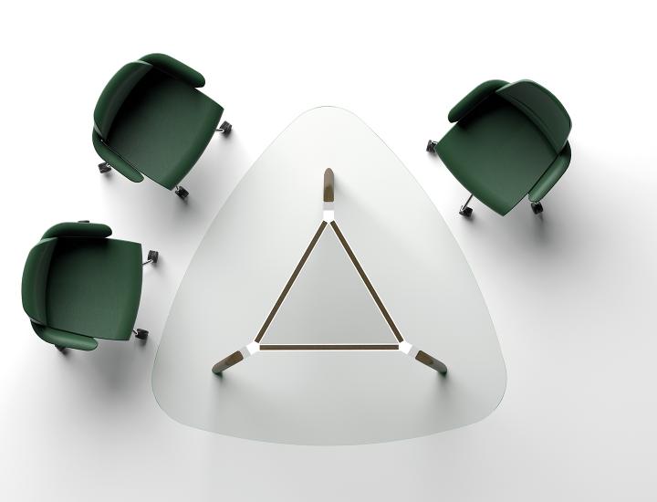 Table de réunion RAIL MEETING - Ref : RT.D120.00_2