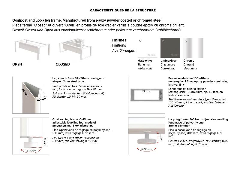 Bureau de Direction en verre X7 - Officity - 200, Blanc, Verre Blanc_2