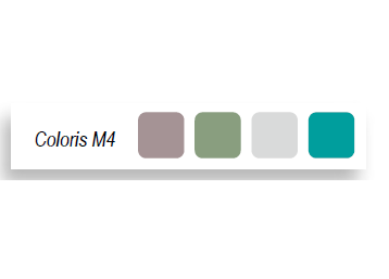 Chaise empilable en polypropylène M2 ou M4 - ROMA - assise pleine ou ajourée, patins antibruit et antidérapants_2