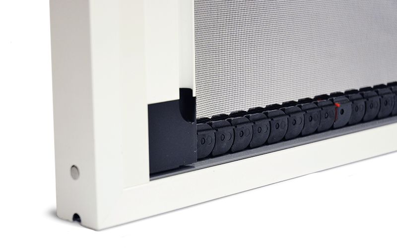 Moustiquaire latérale plate - Mosquituria - pour grandes ouvertures avec système anti-vent_2