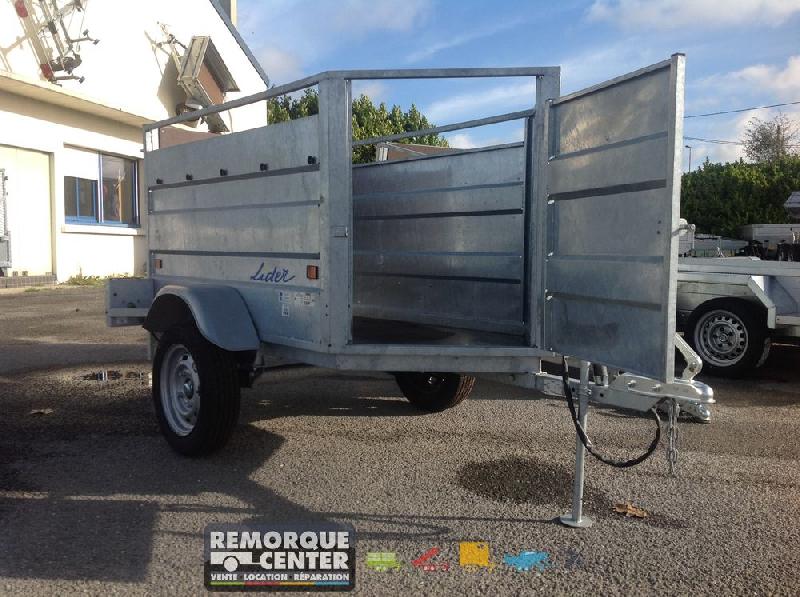 Remorque bétaillère Lider Robust Granada - PTAC : 500 kg - 1 essieu - 250 x 125 cm - Référence 39530_2