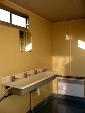 Bungalow de chantier sanitaire 2 m 65 / monobloc / sanitaire / aménagé_2