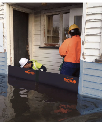 Porte étanche anti-Inondation Floodgate - Hauteur de protection 68 cm - Largeurs 77 à 136 cm_3