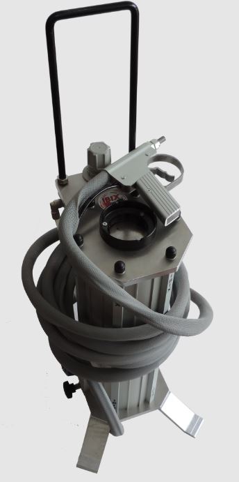 Aérogommeuse à sec maniable - Ibix 9 F2 avec réservoir 9L et faisceau 6m_2