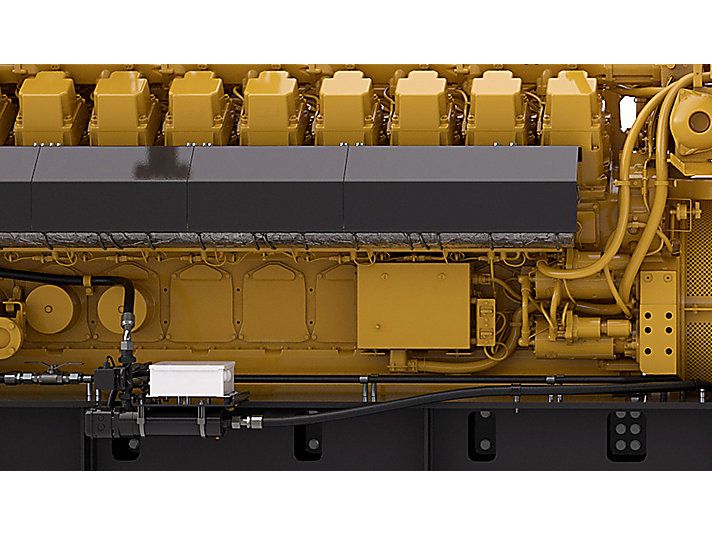 G3412 500 kw groupes électrogènes industriel à gaz - caterpillar -puissance continue maximale 423 ekw à 0,8 pf_2