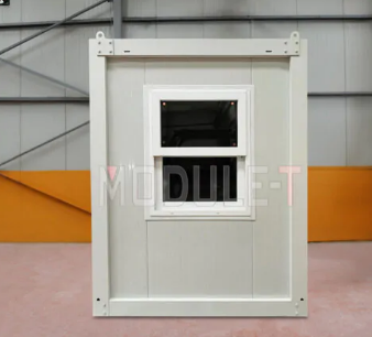 Guérite de Gardiennage et Kiosque Préfabriqué - Panneau Sandwich Isolé - Laine de Roche, Polyuréthane ou Polystyrène_2