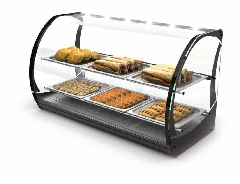 Vitrine chauffante CALOR SECO 6 bacs GN 2/3 HONDA Sayl_2