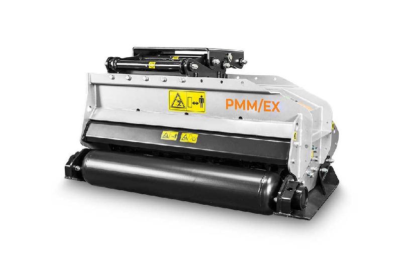 Broyeurs à transmission hydraulique pour pelles PMM/EX - 6 à 13 t - Rotor à marteaux ou couteaux mobiles_2