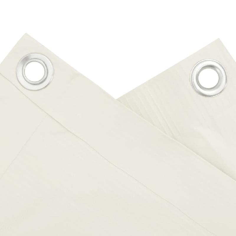Vidaxl écran d'intimité de jardin blanc 300x90 cm pvc 4005452_2