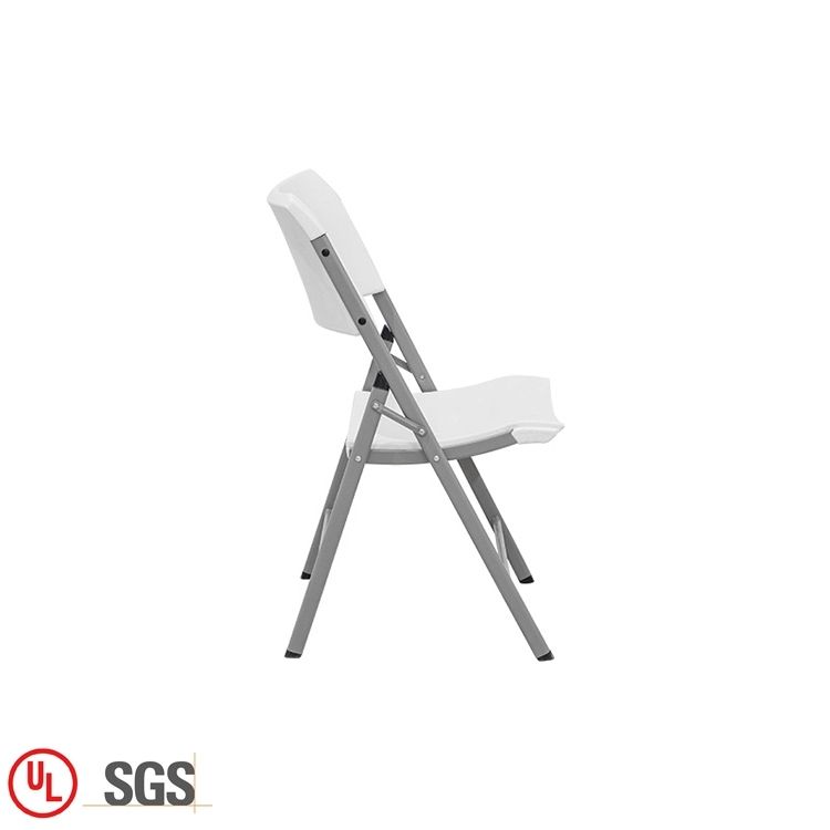 ZL-D52 - Chaise pliante en plastique HDPE - Zhejiang Huzoli Metal Products Co., Ltd - Pour salle à manger et usage intérieur/extérieur_2