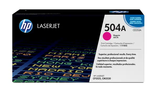 HP 504A toner LaserJet magenta authentique_2