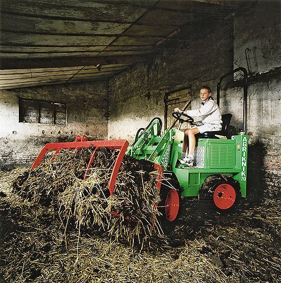 Fourche à fumier KM90 Knikmops Rollmops - avec grappin pour foin, paille et émondes_2