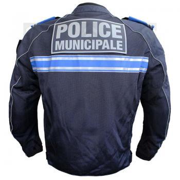 Blouson d’été coqué avec coupe-vent amovible pour agents municipaux