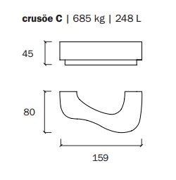 Mobilier urbain - Crusöe de Roger Albero - Réf 559-crue-e - différentes hauteurs - 685 kg à 3.570 kg_2