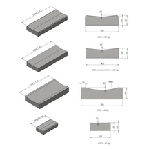 Caniveau béton cc2