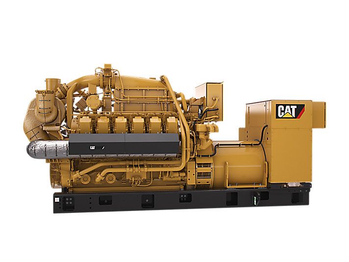 G3512e groupes électrogènes industriel à gaz - caterpillar -puissance continue maximale 700 kw à 1 200 kw_2