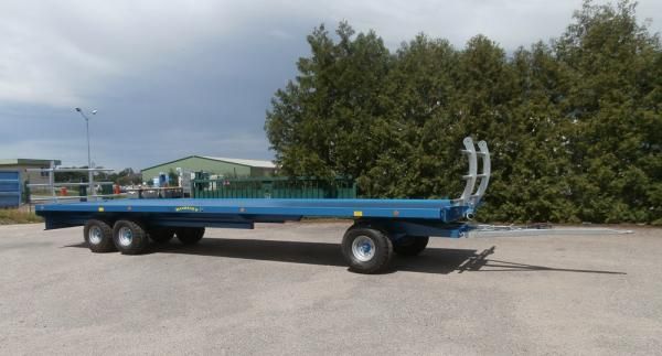 Plateau fourrager 6 roues - Robust 2000 - longueur 10 m - châssis renforcé - PTAC 14 270 kg_2