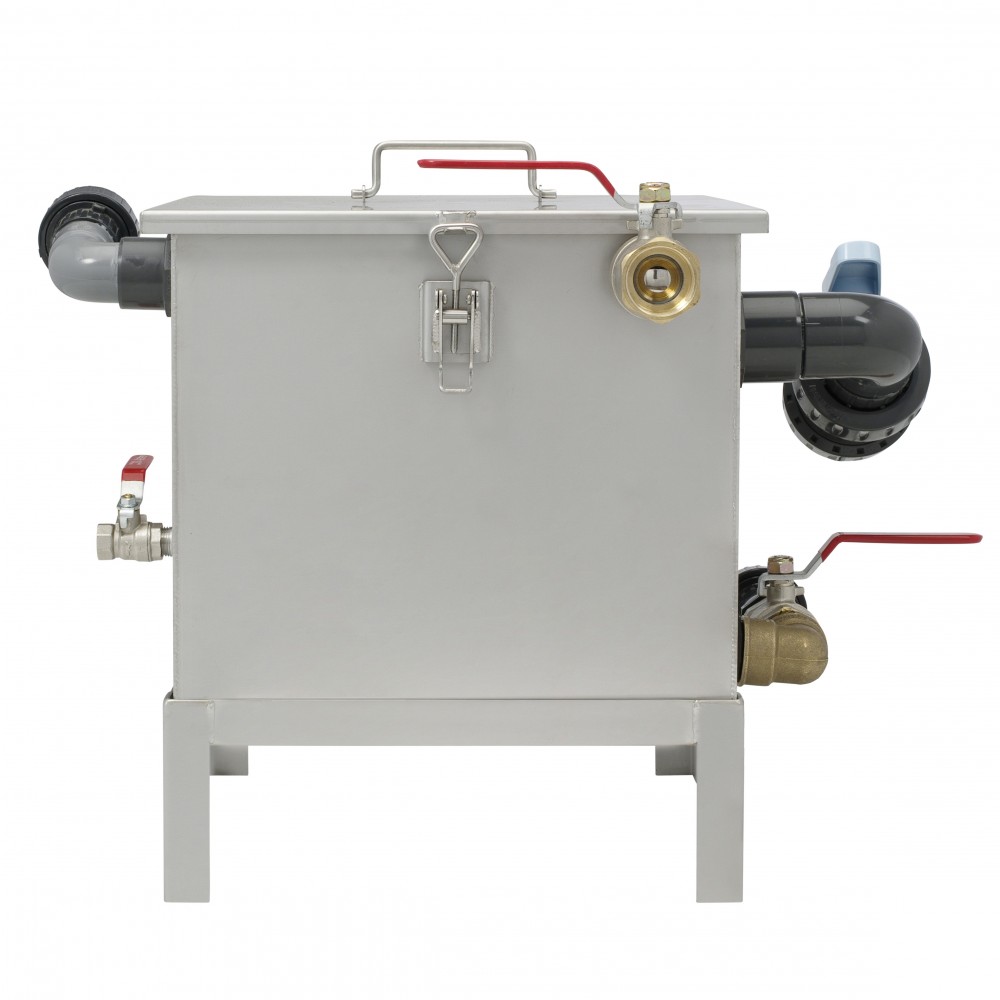 Bac à graisse professionnel compact sous évier pour traiteurs et restaurants - 90 couverts - BAGT-COMPACT - SARL Développement Durable_2