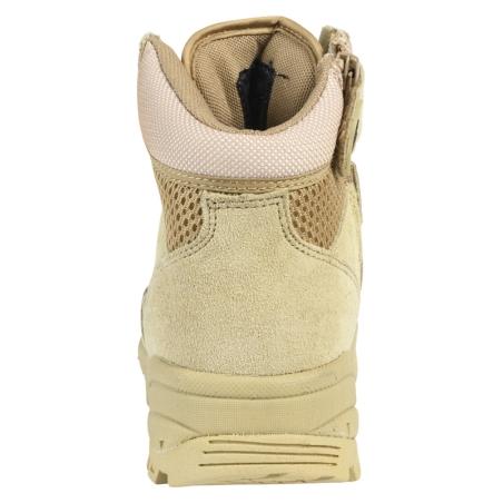 Chaussures Megatech - Nubuck et cuir, polyester haute résistance, semelle caoutchouc - 6'' One Zip - Percussion_2