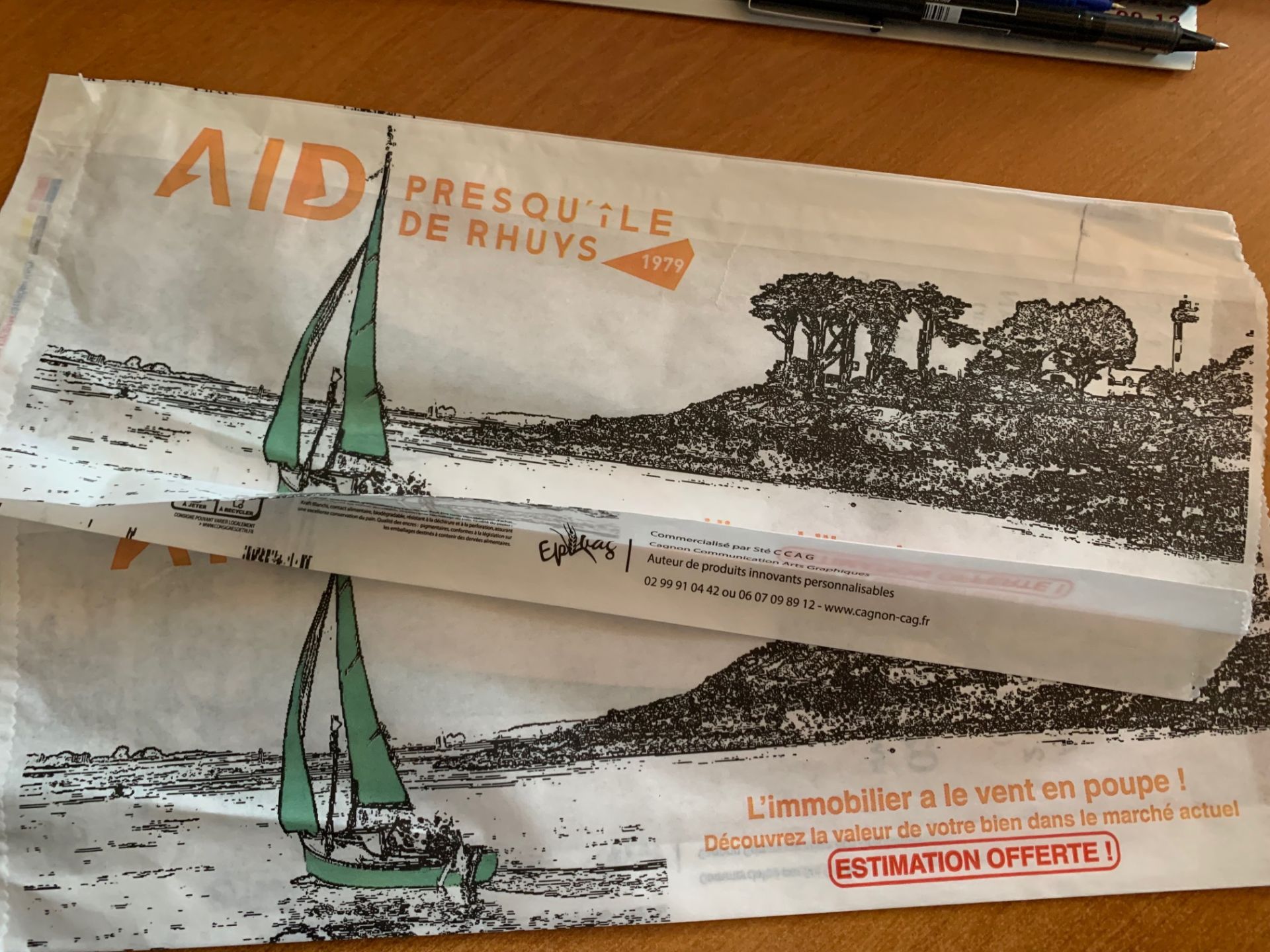 Sac à pain publicitaire - Idéal pour la communication de vos messages - Diffusion saisonnière avec CCAG Epibag_2