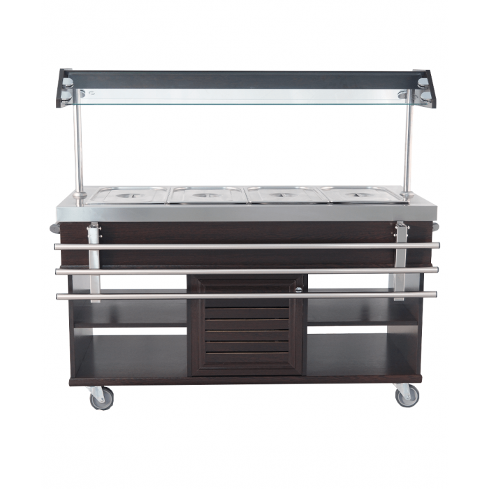 Buffet réfrigerée gn 4/1 l1500mm 7078.0010 COMBISTEEL_2
