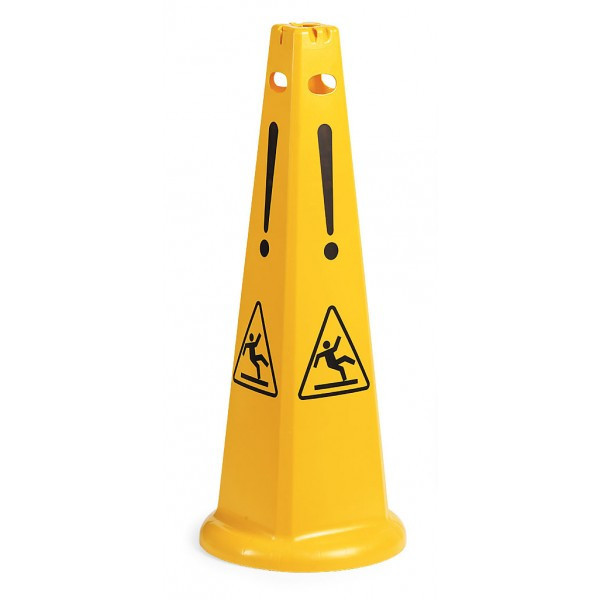 Cone de signalisation jaune 0.93cm_2