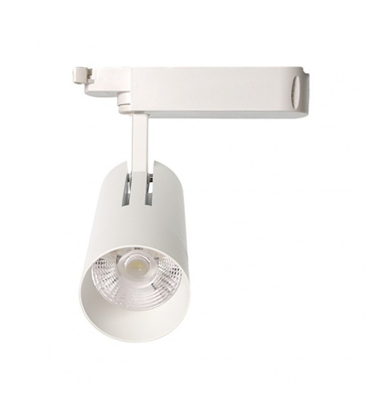 Spot LED 30W monophasé blanc CCT - Réf SPOTMBCCT - angle 24° - CRI supérieur à 85 - usage intérieur_2