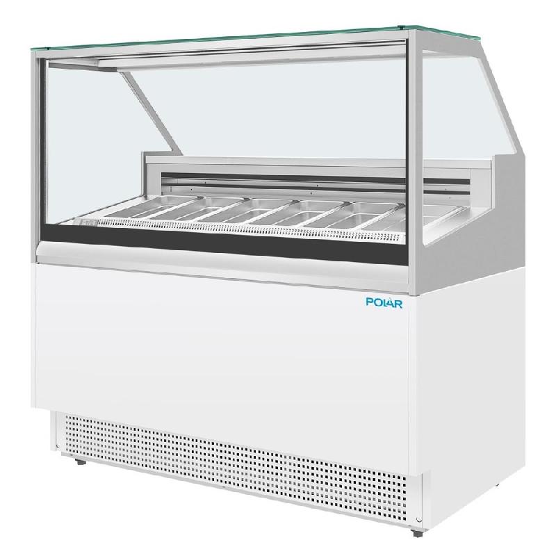 Vitrine à glace Série U 149L 6 bacs - Polar - UA058_2