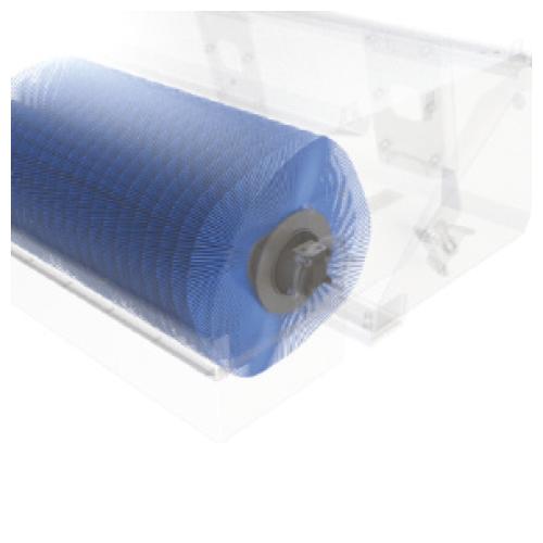 Balayeuse pour pelle SE - Polypropylène et acier - Moteur hydraulique robuste_2