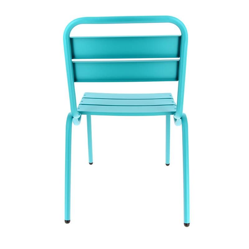 Chaise aluminium Avignon - BLEU_2