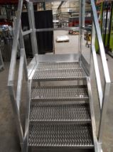 Escalier et saut de loup aluminium_2