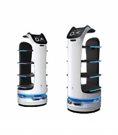 BellaBot, robot serveur avec fonctionnalités vocales