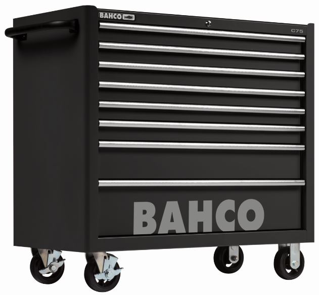 Servante d'atelier classique C75 1 mètre avec 8 tiroirs - 1475KXL8BLACK - capacité extra large et verrouillage Lock & Go!_2
