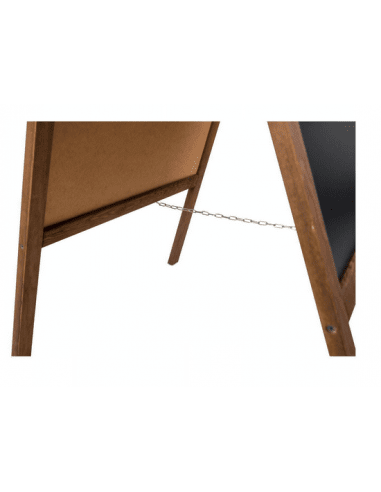 Stop trottoir en bois - 2 faces ardoises - Référence: PE-STOP-TROTT-BOIS_2